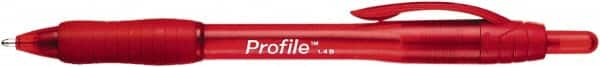 Paper Mate - 1.4mm Ball Point Retractable Pen - Red - Makers Industrial Supply