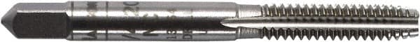 Irwin Hanson - 7/8-14 UNF 2B 4 Flute Bright Finish Carbon Steel Straight Flute Standard Hand Tap - Plug, Right Hand Thread, Oversize - Makers Industrial Supply