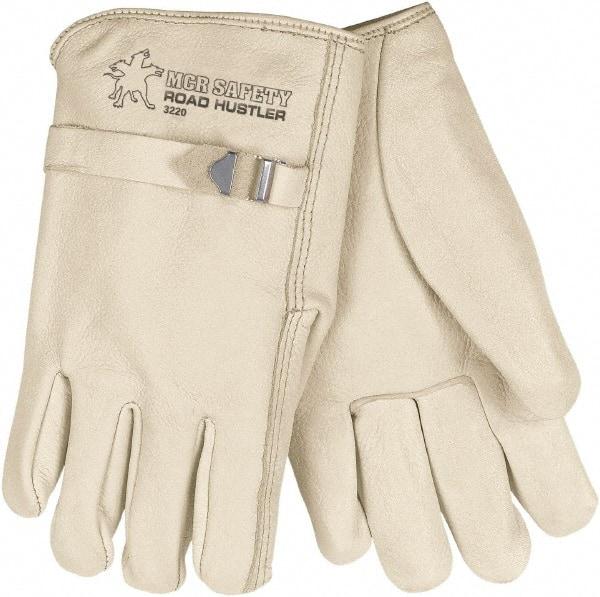 MCR Safety - Size XL General Protection Work Gloves - For Work & Driver, Uncoated, Cream, Paired - Makers Industrial Supply