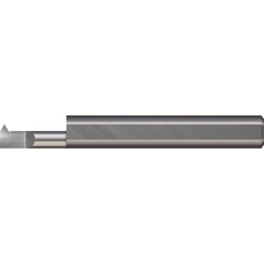 Micro 100 - Single Point Threading Tools; Thread Type: Internal ; Material: Solid Carbide ; Profile Angle: 60 ; Threading Diameter (Decimal Inch): 0.1600 ; Cutting Depth (Decimal Inch): 0.2500 ; Maximum Threads Per Inch: 56 - Exact Industrial Supply