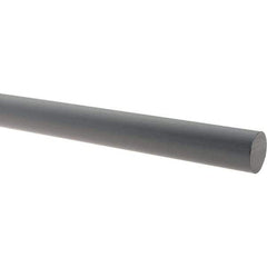 Made in USA - 1/8" Thick x 48" Wide x 8' Long, PVC Sheet - Gray, Type I PVC Grade - Makers Industrial Supply