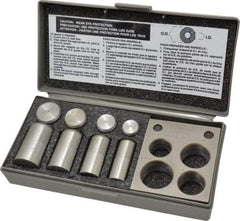 Precision Brand - 7/8 to 1-1/4 Inch Diameter Shim Punch and Die Set - 7/8, 1, 1-1/8 and 1-1/4 Inch Diameter, 4 Piece - Makers Industrial Supply