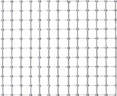 Value Collection - 12 Gage, 0.105 Inch Wire Diameter, 1 x 1 Mesh per Linear Inch, Steel, Welded Fabric Wire Cloth - 36 Inch Wide, Cut to Length, Galvanized - Makers Industrial Supply