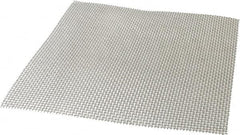 Value Collection - 18 Gage, 0.047 Inch Wire Diameter, 6 x 6 Mesh per Linear Inch, Stainless Steel, Wire Cloth - 0.12 Inch Opening Width, 12 Inch Wide x 12 Inch Stock Length - Makers Industrial Supply