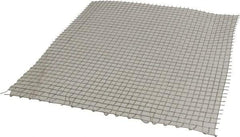 Value Collection - 18 Gage, 0.047 Inch Wire Diameter, 3 x 3 Mesh per Linear Inch, Stainless Steel, Wire Cloth - 0.286 Inch Opening Width, 12 Inch Wide x 12 Inch Stock Length - Makers Industrial Supply