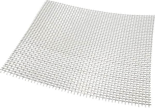 Value Collection - 16 Gage, 0.063 Inch Wire Diameter, 4 x 4 Mesh per Linear Inch, Stainless Steel, Wire Cloth - 0.187 Inch Opening Width, 12 Inch Wide x 12 Inch Stock Length - Makers Industrial Supply