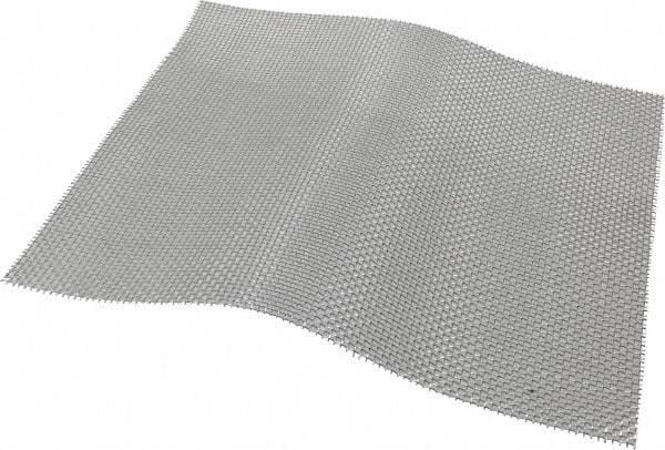 Value Collection - 22 Gage, 0.028 Inch Wire Diameter, 8 x 8 Mesh per Linear Inch, Stainless Steel, Wire Cloth - 0.097 Inch Opening Width, 12 Inch Wide x 12 Inch Stock Length - Makers Industrial Supply