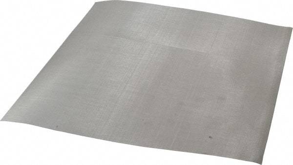 Value Collection - 33 Gage, 0.0075 Inch Wire Diameter, 60 x 60 Mesh per Linear Inch, Stainless Steel, Wire Cloth - 0.006 Inch Opening Width, 12 Inch Wide x 12 Inch Stock Length - Makers Industrial Supply