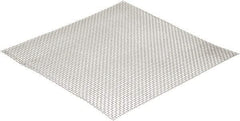 Value Collection - 22 Gage, 0.028 Inch Wire Diameter, 6 x 6 Mesh per Linear Inch, Stainless Steel, Milling Grade Wire Cloth - 0.1387 Inch Opening Width, 12 Inch Wide x 12 Inch Stock Length - Makers Industrial Supply