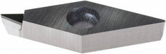 Kyocera - VBMT220.2 Grade KPD010 Polycrystalline Diamond (PCD) Turning Insert - Uncoated, 35° Diamond, 1/4" Inscr Circle, 1/8" Thick, 0.004" Corner Radius - Makers Industrial Supply