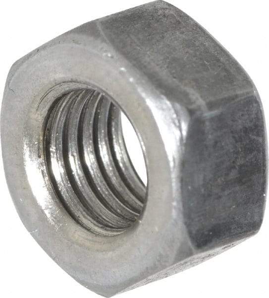 Value Collection - 5/16-24 UNF Steel Right Hand Hex Nut - 1/2" Across Flats, 17/64" High, Uncoated - Makers Industrial Supply