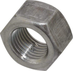 Value Collection - 1/2-20 UNF Steel Right Hand Hex Nut - 3/4" Across Flats, 7/16" High, Uncoated - Makers Industrial Supply