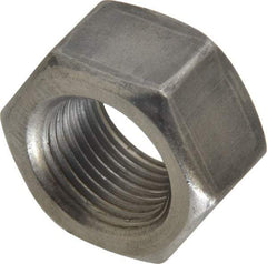 Value Collection - 3/4-16 UNF Steel Right Hand Hex Nut - 1-1/8" Across Flats, 41/64" High, Uncoated - Makers Industrial Supply