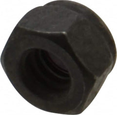 Value Collection - 1/4-20 UNC Grade 8 Hex Lock Nut with Nylon Insert - 7/16" Width Across Flats, 5/16" High, Uncoated - Makers Industrial Supply