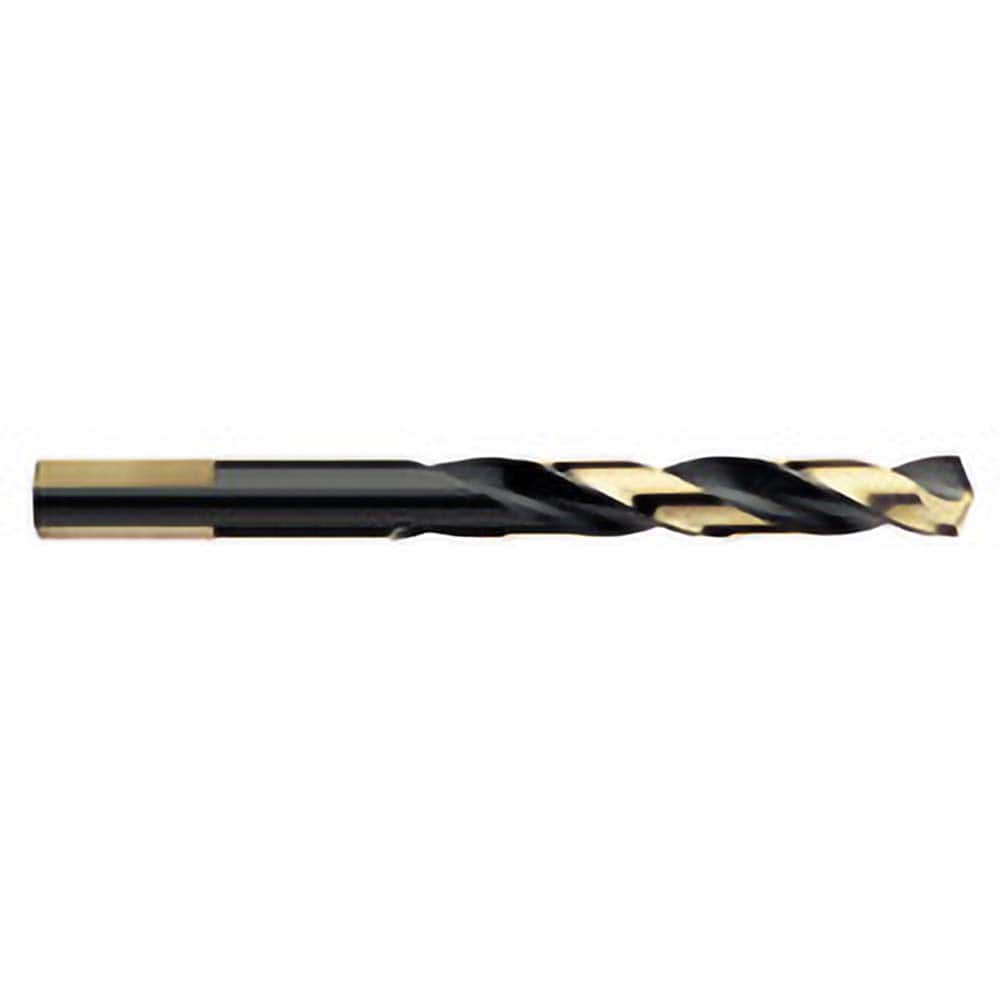 Titan USA - Maintenance Drill Bits; Drill Bit Size (Decimal Inch): 0.1563 ; Drill Bit Size (Inch): 5/32 ; Drill Point Angle: 135 ; Drill Bit Material: High Speed Steel ; Drill Bit Finish/Coating: Black Oxide; Gold ; Shank Type: Straight - Exact Industrial Supply