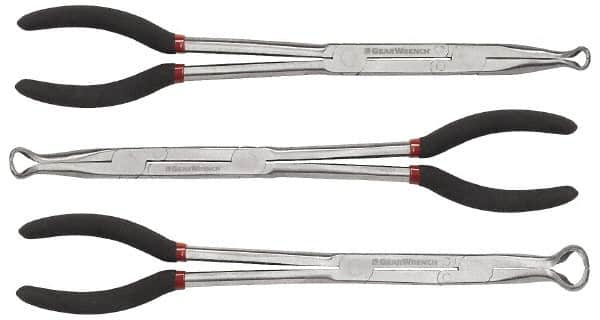 GearWrench - 3 Piece Hose Grip Plier Set - Comes in Tray - Makers Industrial Supply