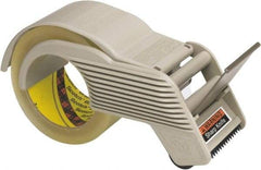 3M - 2" Wide, Handheld Style, Handheld Tape Dispenser - For Use with Box Sealing Tape - Makers Industrial Supply