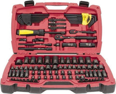 Stanley - 141 Piece Mechanic's Tool Set - Comes in Blow Mold Box - Makers Industrial Supply