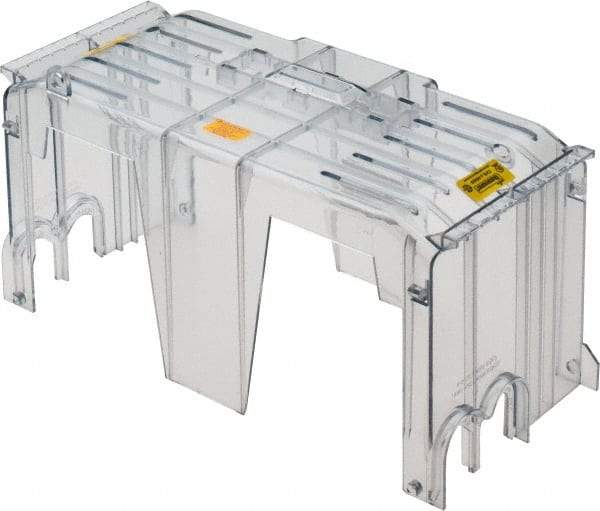 Cooper Bussmann - 1, 2 and 3 Pole Nonindicating Fuse Block Cover - For Use with Class J 600A Modular Fuse Blocks - Makers Industrial Supply