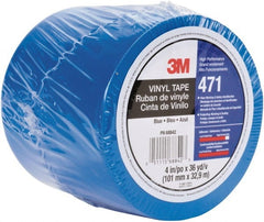 3M - 4" x 108' Vinyl Floor & Egress Tape - Makers Industrial Supply