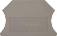 Cooper Bussmann - 2" High x 2.4" Long, Terminal Block End Cover - Use with DIS10 Series, DP25 , DP35, DP45, DP60 Terminal Blocks - Makers Industrial Supply