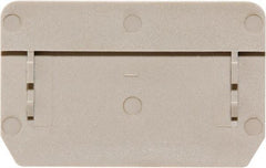 Cooper Bussmann - 2" High x 1.8" Long, Terminal Block Partition Plate - Use with DP100 Series Terminal Blocks - Makers Industrial Supply