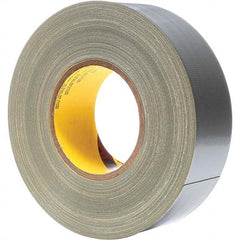 3M - 60 Yd x 2" x 11.7 mil Silver Polyethylene Cloth Duct Tape - Makers Industrial Supply