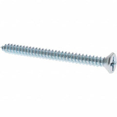 Value Collection - Sheet Metal Screws System of Measurement: Inch Head Type: Flat - Makers Industrial Supply