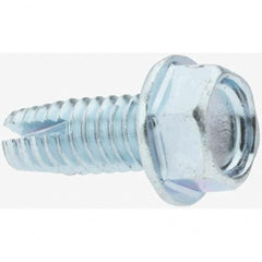 Value Collection - #12-24 UNC 1/2" Length Under Hex Thread Cutting Screw - Makers Industrial Supply