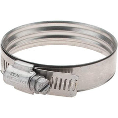 IDEAL TRIDON - SAE Size 40, 46 to 71mm Diam, Stainless Steel 360° Worm Drive Clamp - Makers Industrial Supply