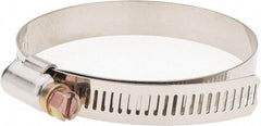 Value Collection - SAE Size 48, 2-9/16 to 3-1/2" Diam, Stainless Steel Worm Drive Clamp - 1/2" Wide - Makers Industrial Supply