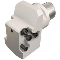 Iscar - GDM.., GI.. Insert, 65mm Head Length, Modular Grooving Blade Holder Head - System Size C5, Through Coolant, Series CAMFIX, ExchangeableHeads - Makers Industrial Supply