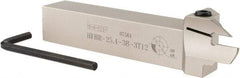 Iscar - HFH, External, Right Hand, 0.47" Max Depth of Cut, 0.118" Max Groove Width, Indexable Grooving Tool Holder - HFPR 30.. Insert Compatibility, 1" Shank Height, 1" Shank Width, 6" OAL - Makers Industrial Supply