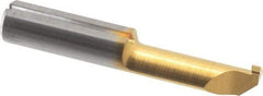 Iscar - 4mm Min Hole Diam, Grooving Grooving Tool - Solid Carbide, Uncoated - Exact Industrial Supply