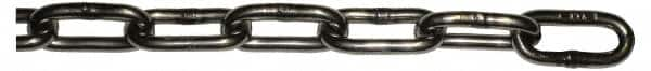 Value Collection - 1/8" Welded Stainless Steel Chain - 410 Lb Capacity, Cut to Length, Stainless Steel, Bright Finish - Makers Industrial Supply