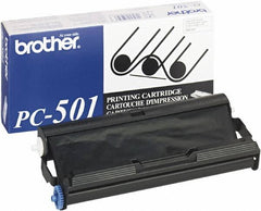 Brother - Black Thermal Print Cartridge Ribbon - Use with Brother Fax-575 - Makers Industrial Supply