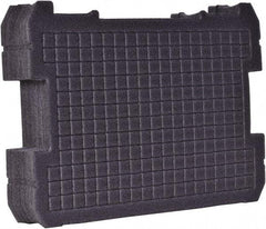 DeWALT - Tool Box Foam Foam Insert - 12-51/64" Wide x 16-51/64" Deep x 2-51/64" High, Gray, For DWST17808, DWST17807, DWST17805 - Makers Industrial Supply