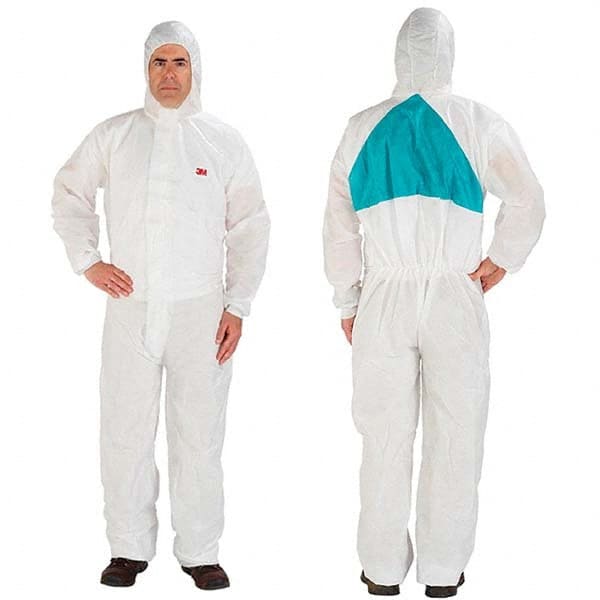 3M - Disposable & Chemical Resistant Coveralls Garment Style: Coveralls Garment Type: General Purpose - Makers Industrial Supply