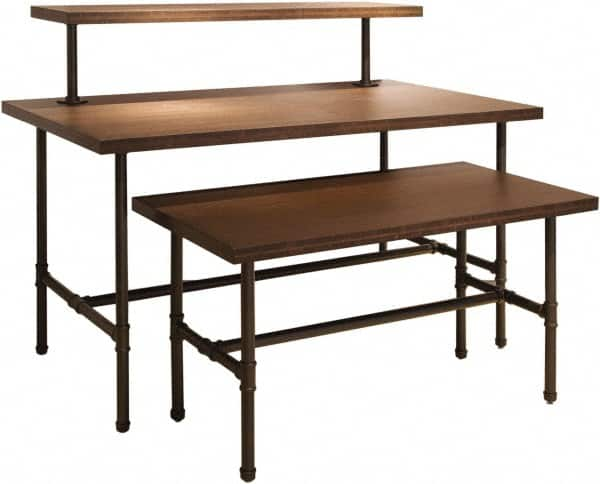 ECONOCO - 58" Long x 30" Wide x 30" High Stationary Nesting Table Frame - Gray, Steel Frame - Makers Industrial Supply