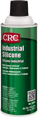 CRC - 16 oz Aerosol Silicone Lubricant - Clear, -40°F to 400°F, Food Grade - Makers Industrial Supply