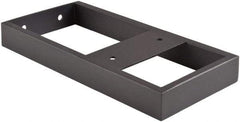 ECONOCO - Black Matte Finish Anchor Bracket - 12-3/4" Long, 6" Wide - Makers Industrial Supply