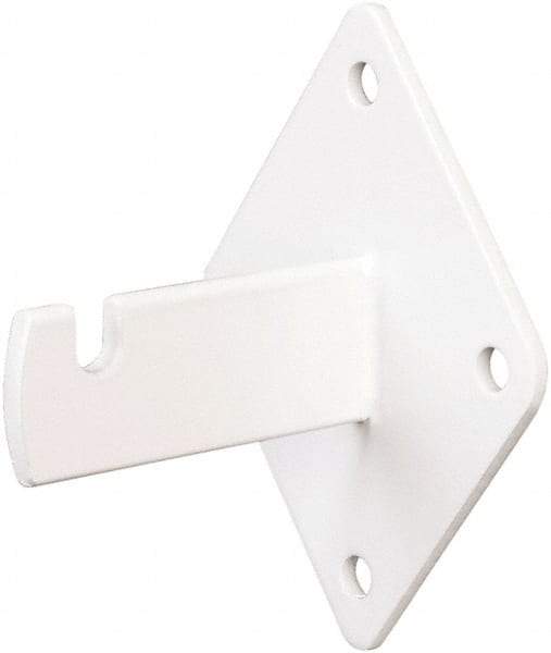 ECONOCO - Semi-Gloss Wall Bracket - 3-3/4" Long, 3" Wide - Makers Industrial Supply