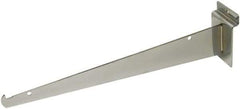 ECONOCO - Chrome Coated Shelf Bracket - 12" Long - Makers Industrial Supply