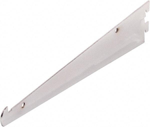 ECONOCO - Chrome Coated Shelf Bracket - 12" Long - Makers Industrial Supply