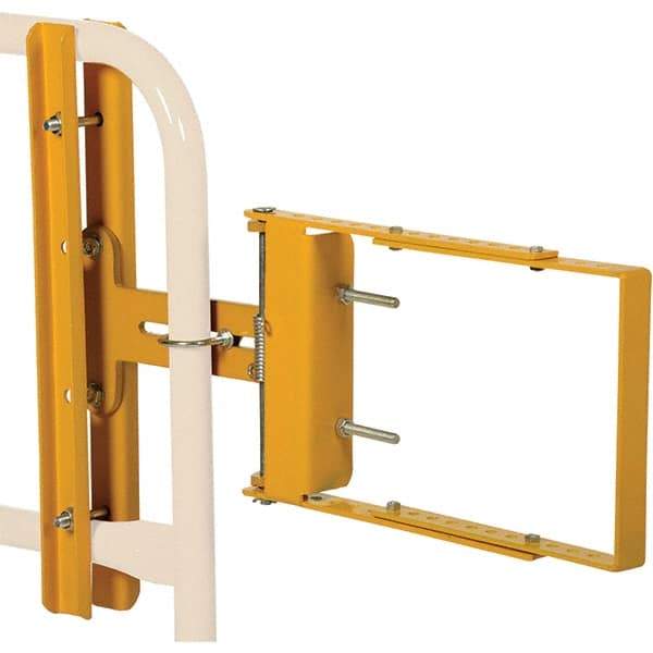 Vestil - Steel Self Closing Rail Safety Gate - Fits 16 to 26" Clear Opening, 12" Door Height, - Makers Industrial Supply