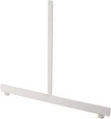 ECONOCO - 19-1/2 High, Open Shelving Accessory/Component - Steel, Semi-Gloss Finish, 24" Long, Use with Grid Panels - Makers Industrial Supply