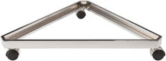 ECONOCO - Open Shelving Accessory/Component - Steel, Chrome Finish, 24" Long, Use with Grid Panels - Makers Industrial Supply