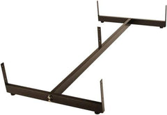 ECONOCO - 24-1/2" Wide, Open Shelving Accessory/Component - Steel, 49-1/2" Long, Use with Grid Panels - Makers Industrial Supply