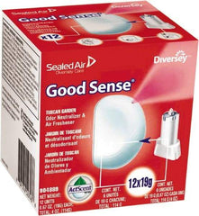 Diversey - White Air Freshener Dispenser - No Battery Required - Makers Industrial Supply