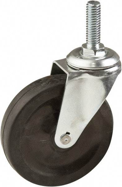 ECONOCO - 4" Diam Stem Mount Caster Body Only - Plastic, 150 Lb Capacity, 1/2 x 1" Threaded Stem - Makers Industrial Supply